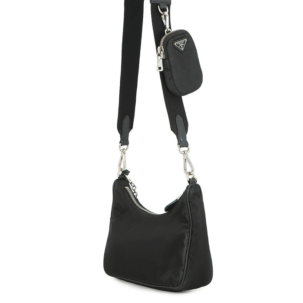 Prada Shoulder Bag Re Edition Black